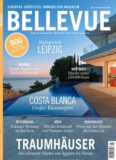 Titelbild der Ausgabe 2/2026 von Bellevue. Diese Zeitschrift und viele weitere Wirtschaftsmagazine und Politikmagazine als Abo oder epaper bei United Kiosk online kaufen.