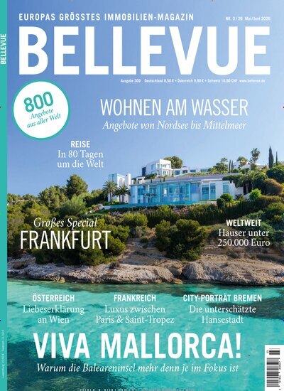 Titelbild der Ausgabe 3/2026 von Bellevue. Diese Zeitschrift und viele weitere Wirtschaftsmagazine und Politikmagazine als Abo oder epaper bei United Kiosk online kaufen.