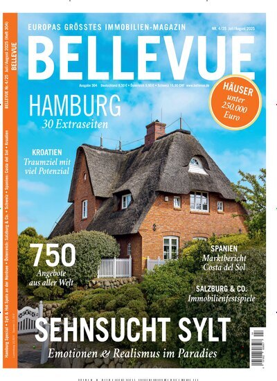 Titelbild der Ausgabe 4/2025 von Bellevue. Diese Zeitschrift und viele weitere Wirtschaftsmagazine und Politikmagazine als Abo oder epaper bei United Kiosk online kaufen.