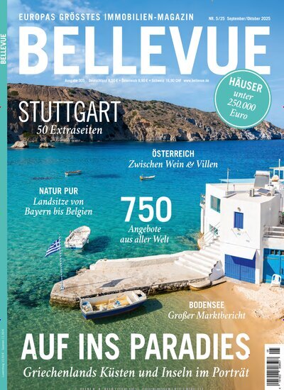 Titelbild der Ausgabe 5/2025 von Bellevue. Diese Zeitschrift und viele weitere Wirtschaftsmagazine und Politikmagazine als Abo oder epaper bei United Kiosk online kaufen.