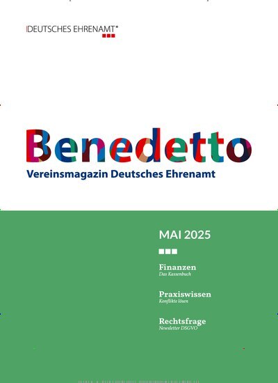 Titelbild der Ausgabe 5/2025 von Benedetto. Diese Zeitschrift und viele weitere Businessmagazine als Abo oder epaper bei United Kiosk online kaufen.