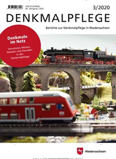 Titelbild der Ausgabe 1/2021 von Berichte zur Denkmalpflege in Niedersachsen. Diese Zeitschrift und viele weitere Kunstmagazine und Kulturmagazine als Abo oder epaper bei United Kiosk online kaufen.