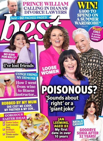 Titelbild der Ausgabe 15/2025 von Best. Diese Zeitschrift und viele weitere Frauenzeitschriften als Abo oder epaper bei United Kiosk online kaufen.