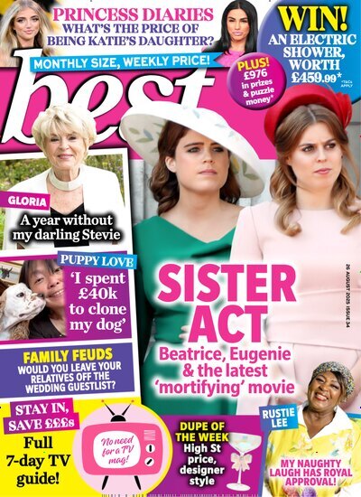 Titelbild der Ausgabe 33/2025 von Best. Diese Zeitschrift und viele weitere Frauenzeitschriften als Abo oder epaper bei United Kiosk online kaufen.