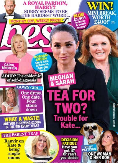 Titelbild der Ausgabe 36/2026 von Best. Diese Zeitschrift und viele weitere Frauenzeitschriften als Abo oder epaper bei United Kiosk online kaufen.