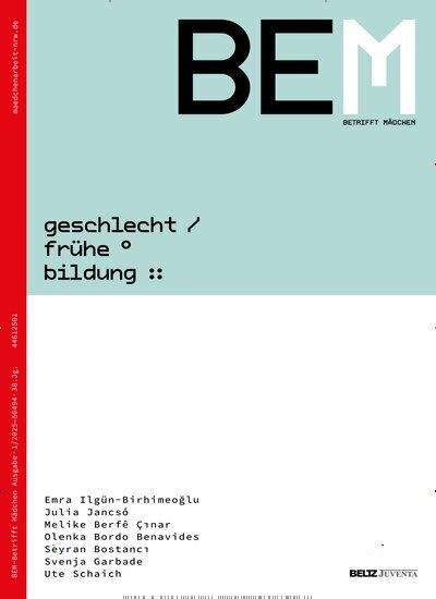 Titelbild der Ausgabe 1/2025 von Betrifft Mädchen. Diese Zeitschrift und viele weitere Zeitschriften für Pädagogik als Abo oder epaper bei United Kiosk online kaufen.