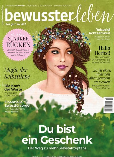 Titelbild der Ausgabe 5/2025 von bewusster leben. Diese Zeitschrift und viele weitere Reisemagazine, Freizeitmagazine und Wissensmagazine als Abo oder epaper bei United Kiosk online kaufen.