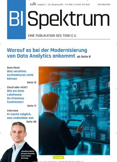 Titelbild der Ausgabe 2/2025 von BI Spektrum. Diese Zeitschrift und viele weitere Businessmagazine als Abo oder epaper bei United Kiosk online kaufen.