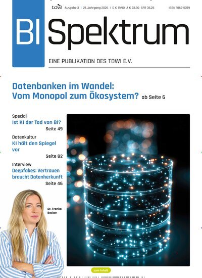 Titelbild der Ausgabe 3/2026 von BI Spektrum. Diese Zeitschrift und viele weitere Businessmagazine als Abo oder epaper bei United Kiosk online kaufen.