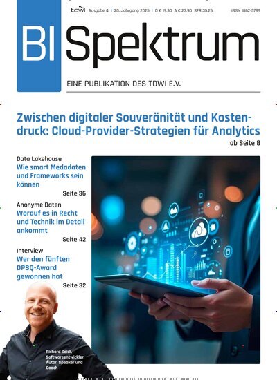Titelbild der Ausgabe 4/2025 von BI Spektrum. Diese Zeitschrift und viele weitere Businessmagazine als Abo oder epaper bei United Kiosk online kaufen.