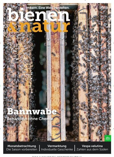Titelbild der Ausgabe 2/2026 von bienen&natur. Diese Zeitschrift und viele weitere Naturzeitschriften, Landwirtschaftszeitungen und Umweltmagazine als Abo oder epaper bei United Kiosk online kaufen.