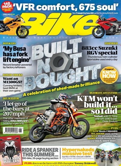 Titelbild der Ausgabe 6/2024 von Bike Mag. Diese Zeitschrift und viele weitere Automagazine und Motorradzeitschriften als Abo oder epaper bei United Kiosk online kaufen.