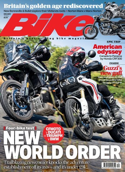 Titelbild der Ausgabe 12/2026 von Bike UK. Diese Zeitschrift und viele weitere Automagazine und Motorradzeitschriften als Abo oder epaper bei United Kiosk online kaufen.