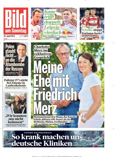 Bild am Sonntag Gesamtausgabe als epaper