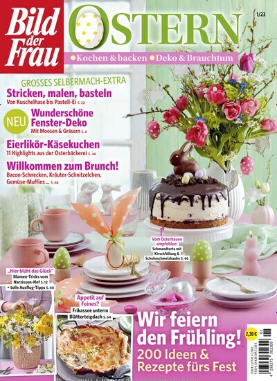 Titelbild der Ausgabe 1/2023 von Bild der Frau Sonderheft. Diese Zeitschrift und viele weitere Frauenzeitschriften als Abo oder epaper bei United Kiosk online kaufen.