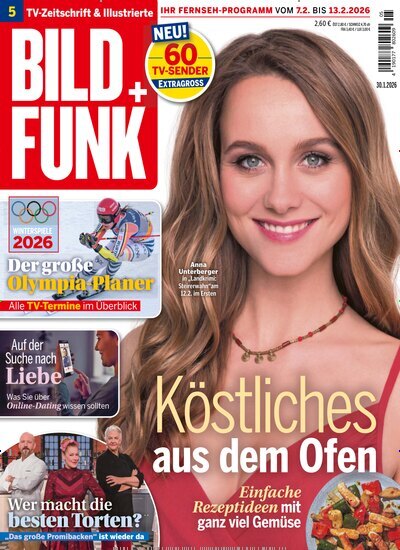 Titelbild der Ausgabe 5/2026 von Bild + Funk. Diese Zeitschrift und viele weitere Programmzeitschriften als Abo oder epaper bei United Kiosk online kaufen.