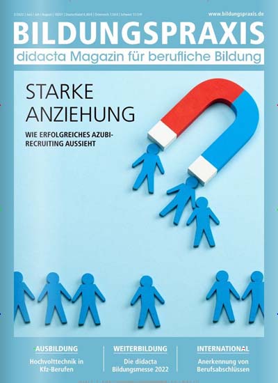 Titelbild der Ausgabe 3/2022 von Bildungspraxis. Diese Zeitschrift und viele weitere Zeitschriften für Pädagogik als Abo oder epaper bei United Kiosk online kaufen.