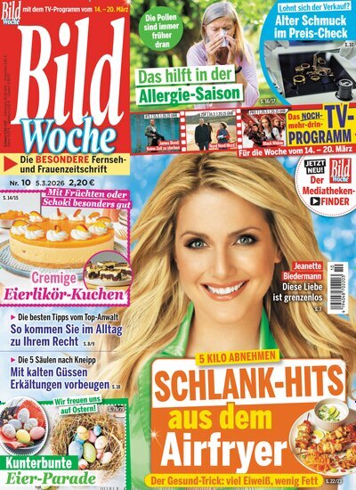 Titelbild der Ausgabe 10/2026 von Bildwoche. Diese Zeitschrift und viele weitere Programmzeitschriften als Abo oder epaper bei United Kiosk online kaufen.