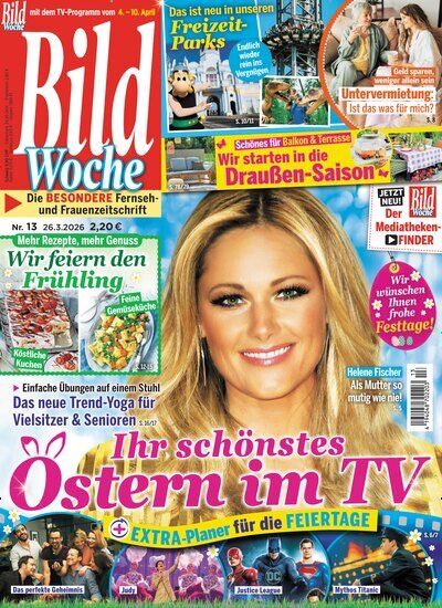 Titelbild der Ausgabe 13/2026 von Bildwoche. Diese Zeitschrift und viele weitere Programmzeitschriften als Abo oder epaper bei United Kiosk online kaufen.