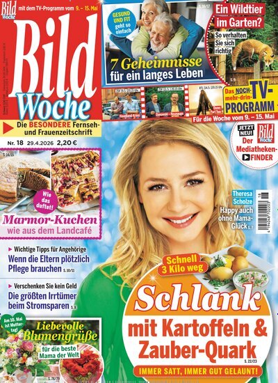 Titelbild der Ausgabe 18/2026 von Bildwoche. Diese Zeitschrift und viele weitere Programmzeitschriften als Abo oder epaper bei United Kiosk online kaufen.