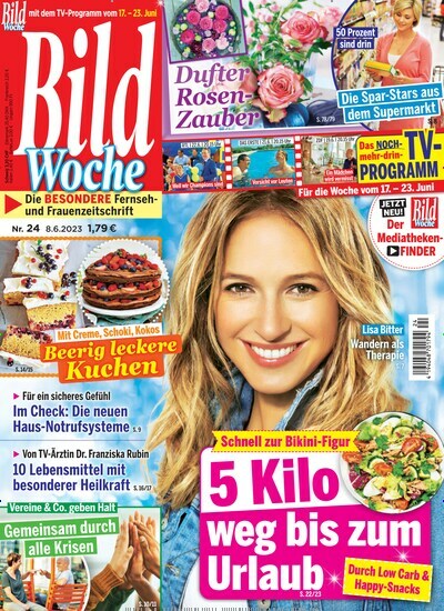 Titelbild der Ausgabe 24/2023 von Bildwoche. Diese Zeitschrift und viele weitere Programmzeitschriften als Abo oder epaper bei United Kiosk online kaufen.
