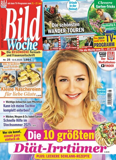 Titelbild der Ausgabe 25/2025 von Bildwoche. Diese Zeitschrift und viele weitere Programmzeitschriften als Abo oder epaper bei United Kiosk online kaufen.