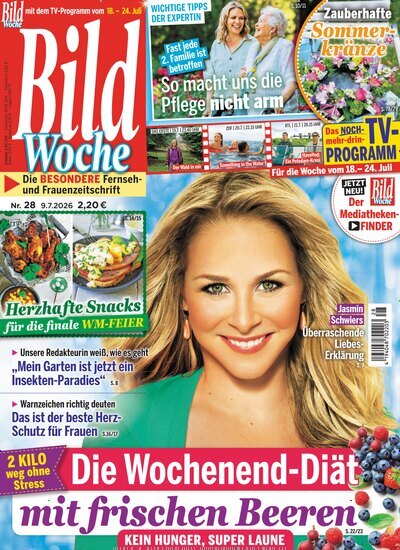 Titelbild der Ausgabe 28/2026 von Bildwoche. Diese Zeitschrift und viele weitere Programmzeitschriften als Abo oder epaper bei United Kiosk online kaufen.