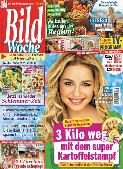 Titelbild der Ausgabe 45/2025 von Bildwoche. Diese Zeitschrift und viele weitere Programmzeitschriften als Abo oder epaper bei United Kiosk online kaufen.