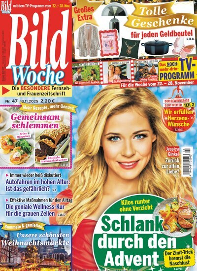 Titelbild der Ausgabe 47/2025 von Bildwoche. Diese Zeitschrift und viele weitere Programmzeitschriften als Abo oder epaper bei United Kiosk online kaufen.