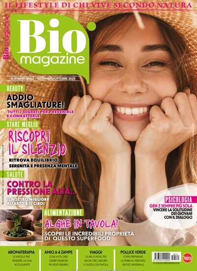 Titelbild der Ausgabe 2/2025 von Bio magazine. Diese Zeitschrift und viele weitere Frauenzeitschriften als Abo oder epaper bei United Kiosk online kaufen.