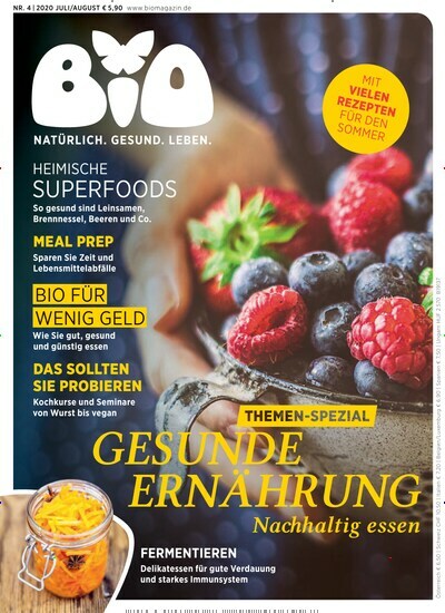 Titelbild der Ausgabe 1/2020 von Bio - natürlich gesund leben Sonderheft. Diese Zeitschrift und viele weitere Elternzeitschriften und Tierzeitschriften als Abo oder epaper bei United Kiosk online kaufen.