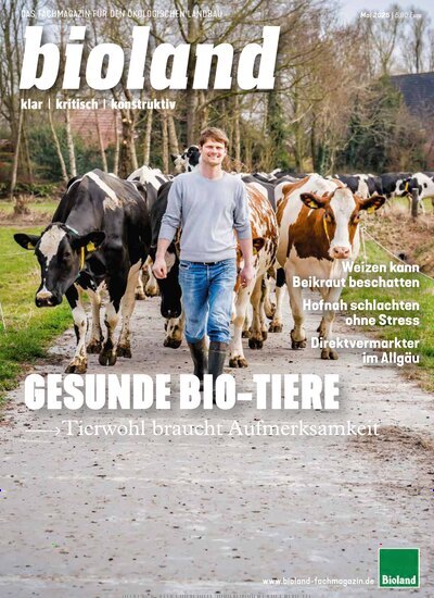 Titelbild der Ausgabe 5/2025 von bioland-Fachmagazin. Diese Zeitschrift und viele weitere Naturzeitschriften, Landwirtschaftszeitungen und Umweltmagazine als Abo oder epaper bei United Kiosk online kaufen.