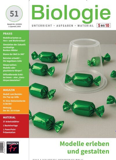 Titelbild der Ausgabe 51/2025 von Biologie 5-10. Diese Zeitschrift und viele weitere Zeitschriften für Pädagogik als Abo oder epaper bei United Kiosk online kaufen.