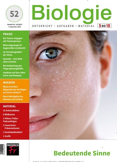 Titelbild der Ausgabe 52/2025 von Biologie 5-10. Diese Zeitschrift und viele weitere Zeitschriften für Pädagogik als Abo oder epaper bei United Kiosk online kaufen.