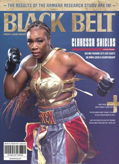 Titelbild der Ausgabe 3/2023 von Black Belt. Diese Zeitschrift und viele weitere Sportmagazine als Abo oder epaper bei United Kiosk online kaufen.