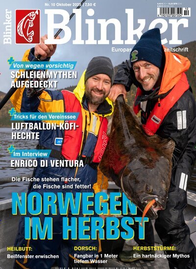 Titelbild der Ausgabe 10/2025 von Blinker. Diese Zeitschrift und viele weitere Sportmagazine als Abo oder epaper bei United Kiosk online kaufen.