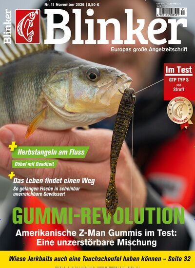 Titelbild der Ausgabe 11/2026 von Blinker. Diese Zeitschrift und viele weitere Sportmagazine als Abo oder epaper bei United Kiosk online kaufen.