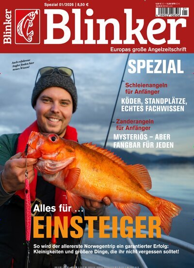 Titelbild der Ausgabe 6/2026 von Blinker Sonderheft. Diese Zeitschrift und viele weitere Sportmagazine als Abo oder epaper bei United Kiosk online kaufen.
