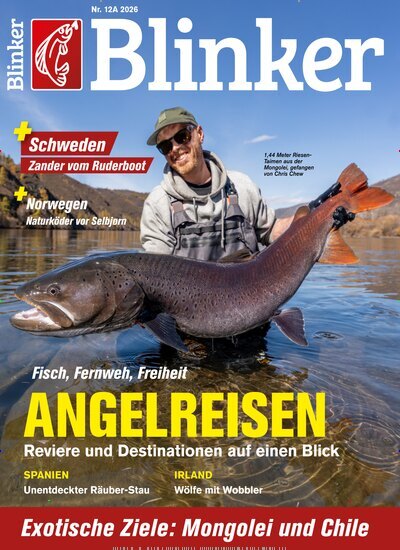 Titelbild der Ausgabe 12/2026 von Blinker Sonderheft. Diese Zeitschrift und viele weitere Sportmagazine als Abo oder epaper bei United Kiosk online kaufen.