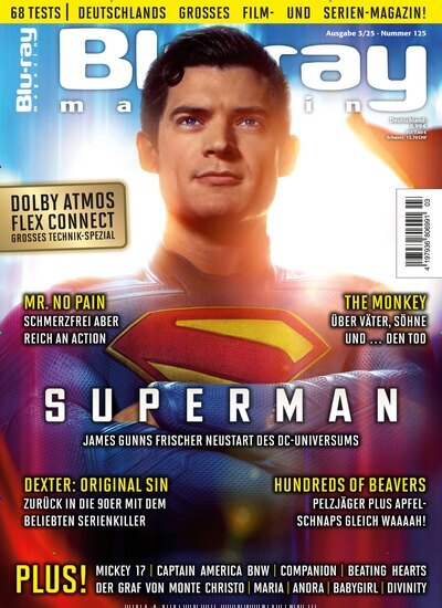 Titelbild der Ausgabe 3/2025 von Blu-ray Magazin. Diese Zeitschrift und viele weitere Audiomagazine, Filmmagazine und Fotozeitschriften als Abo oder epaper bei United Kiosk online kaufen.