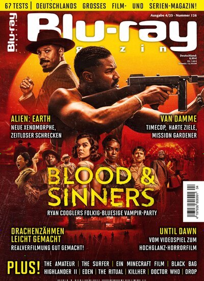 Titelbild der Ausgabe 4/2025 von Blu-ray Magazin. Diese Zeitschrift und viele weitere Audiomagazine, Filmmagazine und Fotozeitschriften als Abo oder epaper bei United Kiosk online kaufen.