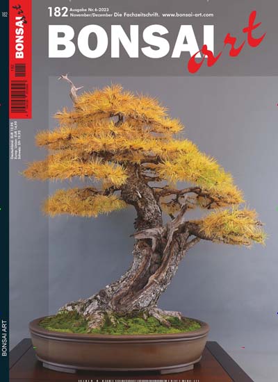 Titelbild der Ausgabe 182/2023 von Bonsai Art. Diese Zeitschrift und viele weitere Gartenzeitschriften und Wohnzeitschriften als Abo oder epaper bei United Kiosk online kaufen.