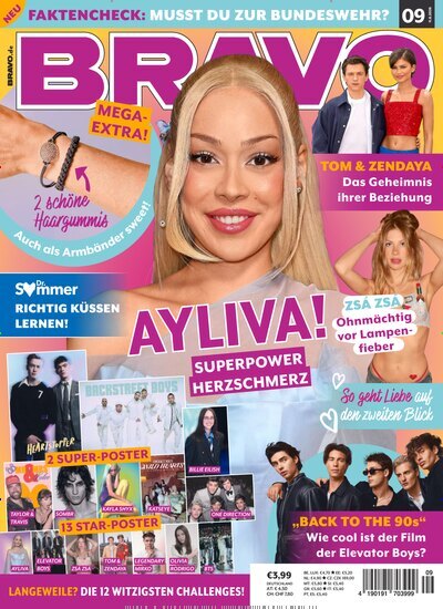 Titelbild der Ausgabe 9/2026 von Bravo. Diese Zeitschrift und viele weitere Jugendzeitschriften und Kinderzeitschriften als Abo oder epaper bei United Kiosk online kaufen.