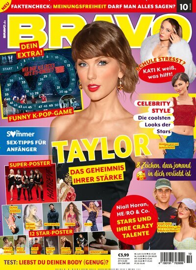 Titelbild der Ausgabe 10/2026 von Bravo. Diese Zeitschrift und viele weitere Jugendzeitschriften und Kinderzeitschriften als Abo oder epaper bei United Kiosk online kaufen.