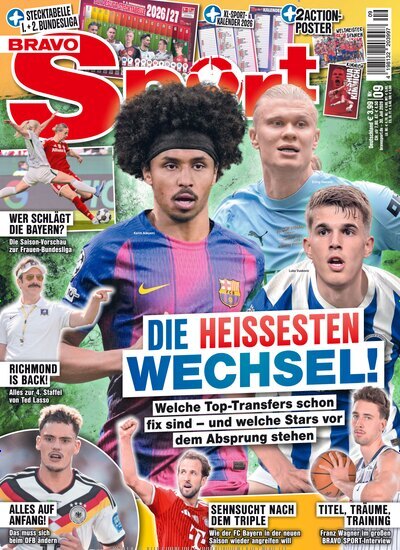 Titelbild der Ausgabe 9/2026 von Bravo Sport. Diese Zeitschrift und viele weitere Sportmagazine als Abo oder epaper bei United Kiosk online kaufen.