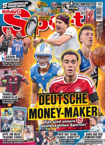 Titelbild der Ausgabe 12/2026 von Bravo Sport. Diese Zeitschrift und viele weitere Sportmagazine als Abo oder epaper bei United Kiosk online kaufen.