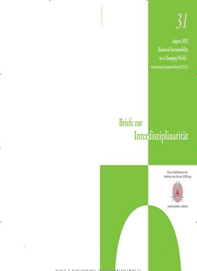 Titelbild der Ausgabe 1/2023 von Briefe zur Interdisziplinarität. Diese Zeitschrift und viele weitere Wissenschaftsmagazine als Abo oder epaper bei United Kiosk online kaufen.