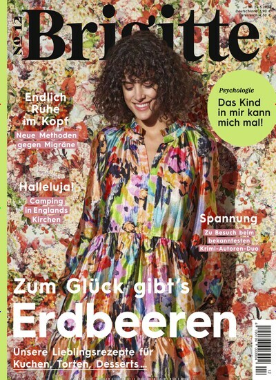 Titelbild der Ausgabe 12/2023 von Brigitte. Diese Zeitschrift und viele weitere Frauenzeitschriften als Abo oder epaper bei United Kiosk online kaufen.