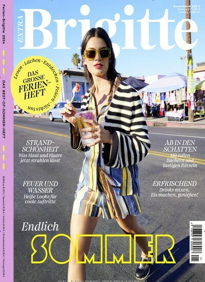 Titelbild der Ausgabe 1/2024 von Brigitte Ferienheft. Diese Zeitschrift und viele weitere Frauenzeitschriften als Abo oder epaper bei United Kiosk online kaufen.