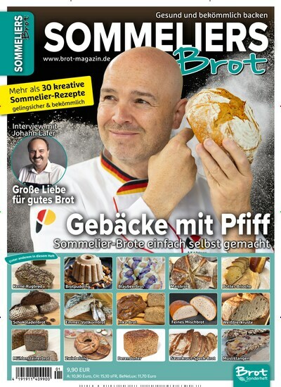 Titelbild der Ausgabe 1/2024 von Brot Sonderheft. Diese Zeitschrift und viele weitere Kochzeitschriften und Backzeitschriften als Abo oder epaper bei United Kiosk online kaufen.